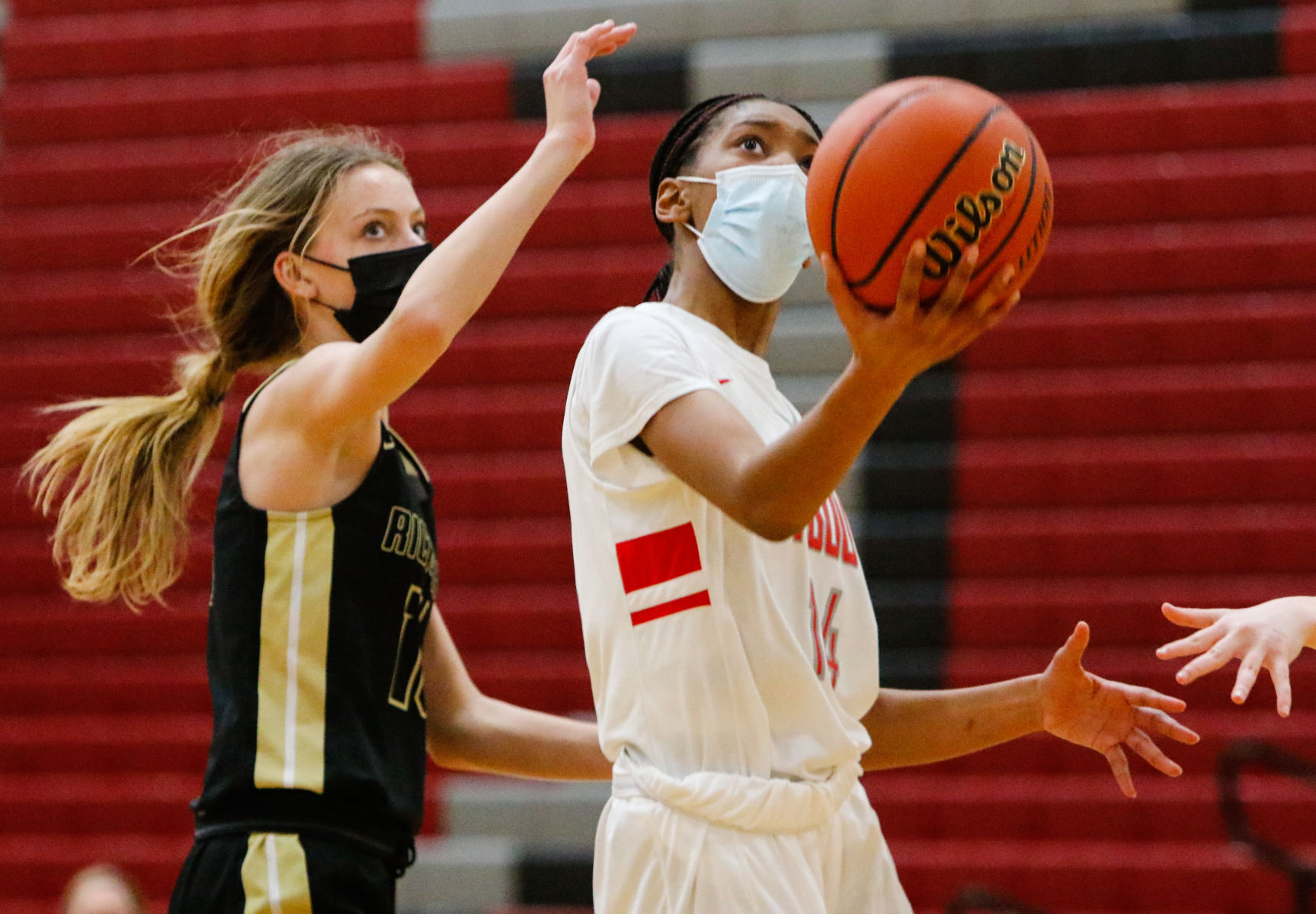 Richards at TF South girls basketball